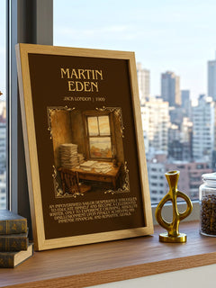 Martin Eden Minimalist Book Poster by Jack London – image 3