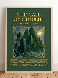 The Call Of Cthulhu Minimalist Book Poster by H.P. Lovecraft – image 2