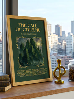 The Call Of Cthulhu Minimalist Book Poster by H.P. Lovecraft – image 3