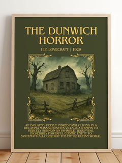 The Dunwich Horror Minimalist Book Poster by H.P. Lovecraft – image 2