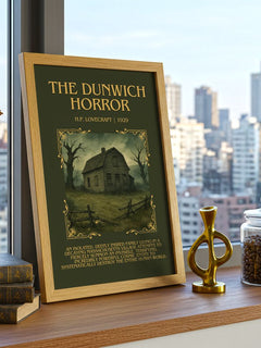 The Dunwich Horror Minimalist Book Poster by H.P. Lovecraft – image 3