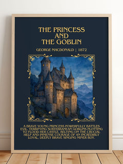 The Princess And The Goblin Minimalist Book Poster by George MacDonald – image 2