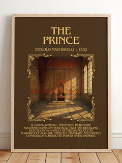 The Prince Minimalist Book Poster by Niccolò Machiavelli – image 2