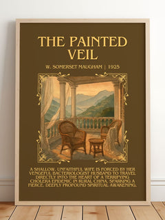 The Painted Veil Minimalist Book Poster by W. Somerset Maugham – image 2