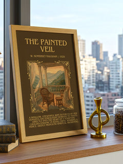 The Painted Veil Minimalist Book Poster by W. Somerset Maugham – image 3