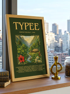 Typee Minimalist Book Poster by Herman Melville – image 3