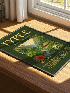 Typee Minimalist Book Poster by Herman Melville – image 4