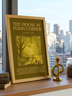 The House At Pooh Corner Minimalist Book Poster by A.A. Milne – image 3