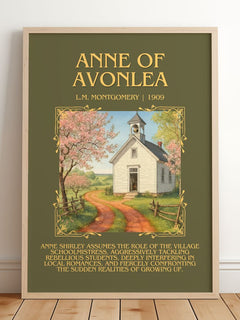 Anne Of Avonlea Minimalist Book Poster by L.M. Montgomery – image 2