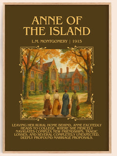Anne Of The Island Minimalist Book Poster by L.M. Montgomery – image 1