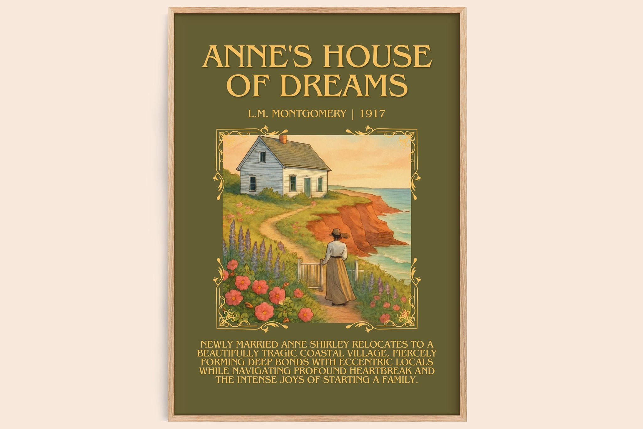 Anne's House Of Dreams Minimalist Book Poster by L.M. Montgomery
