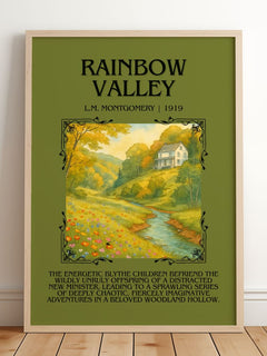 Rainbow Valley Minimalist Book Poster by L.M. Montgomery – image 2