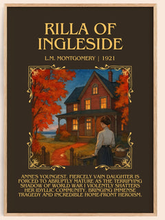 Rilla Of Ingleside Minimalist Book Poster by L.M. Montgomery – image 1