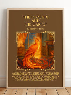 The Phoenix And The Carpet Minimalist Book Poster by E. Nesbit – image 2
