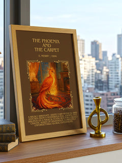The Phoenix And The Carpet Minimalist Book Poster by E. Nesbit – image 3