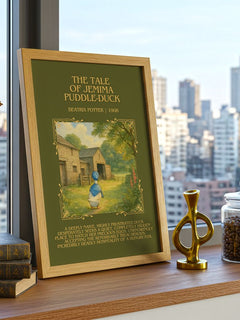 Tale Of Jemima Puddle-Duck Minimalist Book Poster by Beatrix Potter – image 3