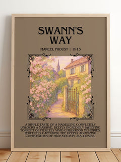 Swann'S Way Minimalist Book Poster by Marcel Proust – image 2