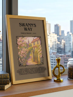 Swann'S Way Minimalist Book Poster by Marcel Proust – image 3