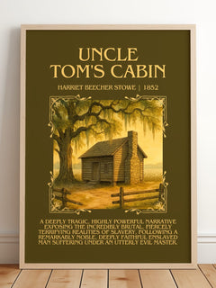Uncle Tom'S Cabin Minimalist Book Poster by Harriet Beecher Stowe – image 2