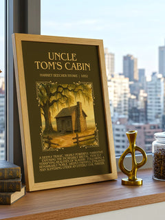 Uncle Tom'S Cabin Minimalist Book Poster by Harriet Beecher Stowe – image 3