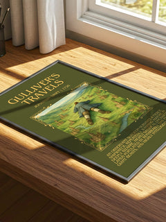 Gulliver'S Travels Minimalist Book Poster by Jonathan Swift – image 4