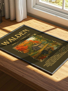Walden Minimalist Book Poster by Henry David Thoreau – image 4