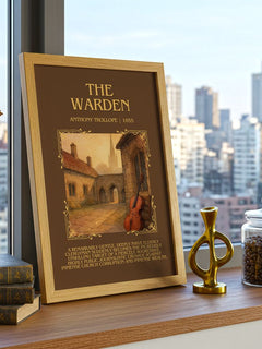 The Warden Minimalist Book Poster by Anthony Trollope – image 3
