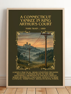 Connecticut Yankee In King Arthur'S Court Minimalist Book Poster – M. – image 2