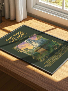 The Time Machine Minimalist Book Poster by H.G. Wells – image 4