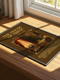 The House Of Mirth Minimalist Book Poster by Edith Wharton – image 4