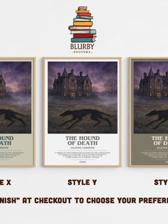 The Hound Of Death Bookish Wall Art by Agatha Christie – image 4