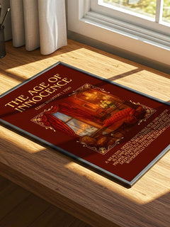 The Age Of Innocence Minimalist Book Poster by Edith Wharton – image 4