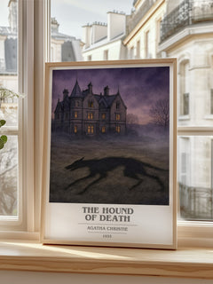 The Hound Of Death Book Cover Poster by Agatha Christie – image 2