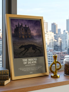 The Hound Of Death Bookish Wall Art by Agatha Christie – image 3