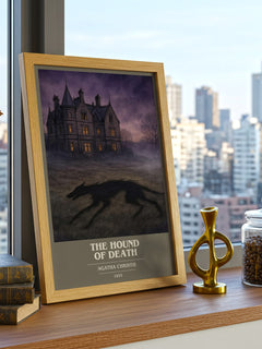 The Hound Of Death Book Cover Poster by Agatha Christie – image 3