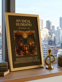 An Ideal Husband Minimalist Book Poster by Oscar Wilde – image 3