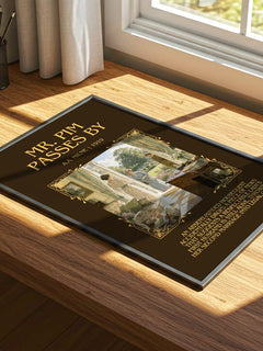 Mr. Pim Passes By Minimalist Book Poster by A.A. Milne – image 4