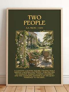 Two People Minimalist Book Poster by A.A. Milne – image 2