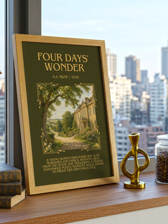 Four Days' Wonder Minimalist Book Poster by A.A. Milne – image 3