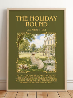 The Holiday Round Minimalist Book Poster by A.A. Milne – image 2
