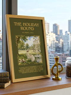 The Holiday Round Minimalist Book Poster by A.A. Milne – image 3