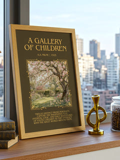 A Gallery Of Children Minimalist Book Poster by A.A. Milne – image 3