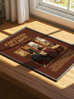 Partners In Crime Minimalist Book Poster by Agatha Christie – image 4