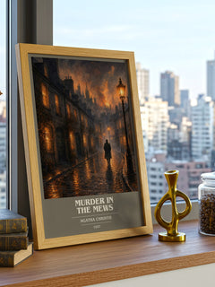 Murder In The Mews Book Cover Poster by Agatha Christie – image 3