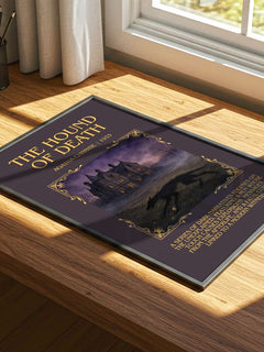 The Hound Of Death Minimalist Book Poster by Agatha Christie – image 4