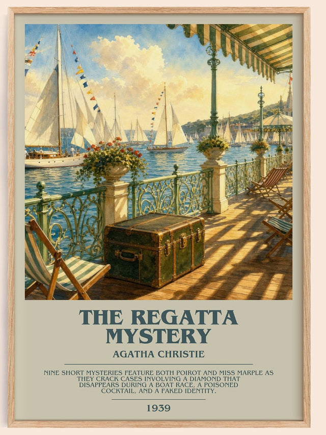 The Regatta Mystery Bookish Wall Art by Agatha Christie