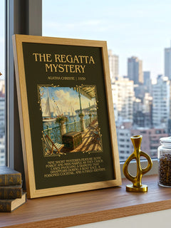 The Regatta Mystery Minimalist Book Poster by Agatha Christie – image 3