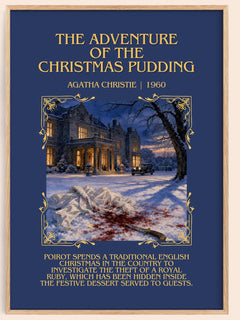 Adventure Of The Christmas Pudding Minimalist Book Poster – A. – image 1