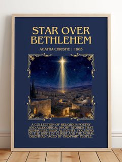 Star Over Bethlehem Minimalist Book Poster by Agatha Christie – image 2