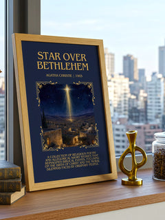 Star Over Bethlehem Minimalist Book Poster by Agatha Christie – image 3